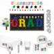 Graduation Brights Party Kit for 20 Guests